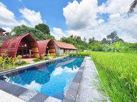 Uma Raos Cottage, hotel i Ubud