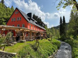Erlebnishotel & Restaurant Fichtenhäusel am Pöhlagrund, hotel v destinaci Kühberg