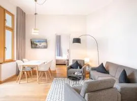 Designerwohnung in alter Villa für Familien, mit Terrasse und 2 Schlafzimmern
