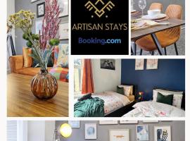 Vintage Vibes By Artisan Stays in Southend-On-Sea I Free Parking I Weekly or Monthly Stay Offer I Sleeps 5, hotel di Southend-on-Sea