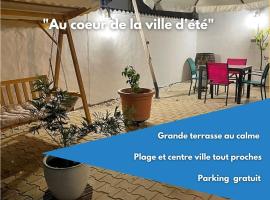 3 pieces avec terrasse entre plage et centre ville, מלון בארקאשון