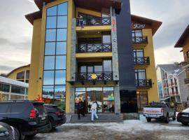 Snow King Hotel, erivajadustega arvestav hotell sihtkohas Bakuriani