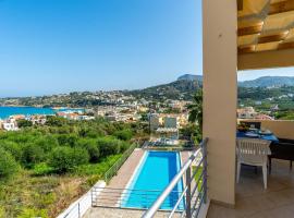 Almyrida Bay View House II BY APOKORONAS-VILLAS, hotel di Almirida