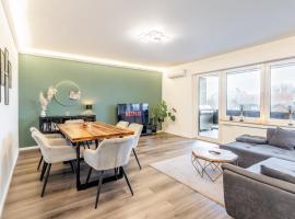 Luxus Penthouse, Klima, BBQ, Whirlpool, hotel din Warendorf