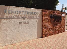Renosterberg by KLG, hôtel à Kimberley
