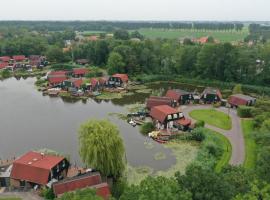 Lakeside Cottage De Rijd, loma-asunto kohteessa Nieuwe-Niedorp