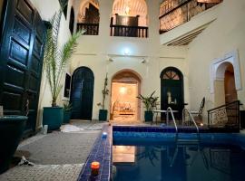 Riad Sanwa, hotell i Marrakech