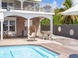 Villa de 4 chambres avec piscine privee jardin clos et wifi a Saint Francois a 3 km de la plage