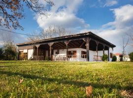 Traditional County House close to Trikala、Mouriáのキッチン付きホテル