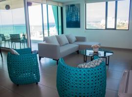 Hermosa Vista Lateral al Mar Edif. Poseidon, hotel di Manta