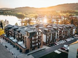 Molo Lipno resort luxusní apartmán 4kk: Český Krumlov şehrinde bir tatil köyü