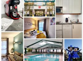 Appartement proche Disneyland, Val d'Europe, Paris #2, hotel sa Serris