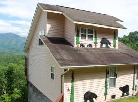 Heavenly View - Bear Themed Cabin, HotTub, Dog-Friendly, Near Gatlinburg, cottage in Gatlinburg