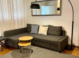 Central 2 bedroom flat in heart of Eaux-vives、ジュネーヴのホテル