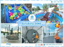 Legoland Hotel Theme Rooms Private Land-Biru Dome Villa