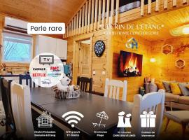 *l'Écrin de l'Étang* Dépaysement assuré, cabin nghỉ dưỡng ở Bourbourg