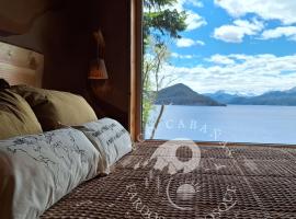 Eco Cabañas Fardos del Bosque, hôtel à San Carlos de Bariloche près de : Huemul Peninsula