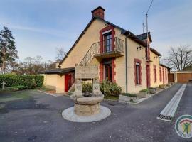 Les trois etangs, hótel með bílastæði í Montreuil-sur-Ille