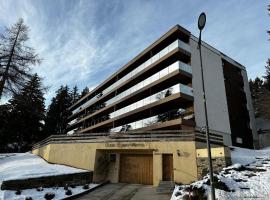 Renovated Mountain View Apartment - Les Eperviers, хотел в Кранс Монтана