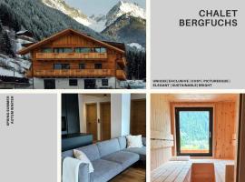 Chalet Bergfuchs, apartman Anterselva di Mezzóban