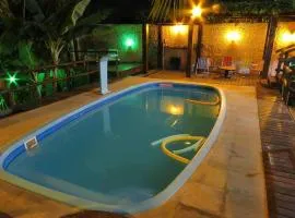 Piscina, Sinuca e quartos com Ar condicionado Experiencia deliciosa em familia ou amigos