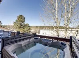 Angel Fire Townhome with Hot Tub 2 Mi to Ski Resort
