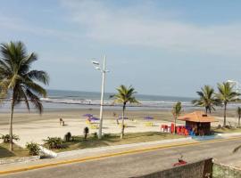 Pousada pé na areia em Mongaguá, homestay in Mongaguá