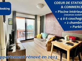 Appartement familial avec parking centre Valberg, apartman u gradu 'Péone'