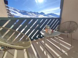 Cocon Montagnard avec Terrasse et vue Panoramique, apartmán v destinaci Germ