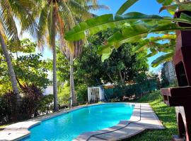 House in Surf City close to El Tunco beach、Playa San Blasの別荘