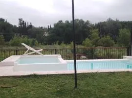 La casa de las montañas azules