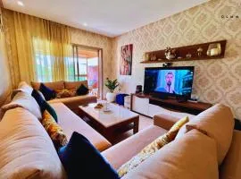 Luxurious Stay at Prestigia Golf Marrakech with Golf Course, Pool, and Breathtaking Atlas Mountains View