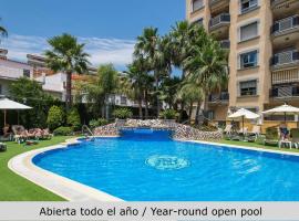 Apartamento Sol y Agua en Fuengirola, Los Boliches, parkimisega hotell Fuengirolas