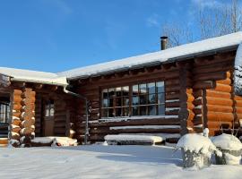 Fjordhygge - Authentic wood log cabin summerhouse near water, fjord and forest, holiday home in Jægerspris