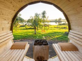 OderPoint#Sauna#Jacuzzi, allotjament amb cuina a Gozdowice