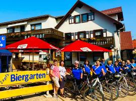 Landgasthof und Pension Zum löwen, cheap hotel in Bischofsheim an der Rhön