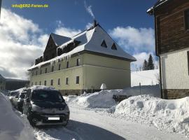 FeWo direkt am Loipeneinstieg Achtung derzeit Bauarbeiten am Gebäude, ski resort in Johanngeorgenstadt
