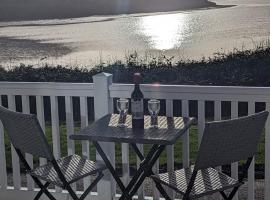 Luxury Caravan Littlesea Haven Frontline Fleet Lagoon Views, Hotel in Weymouth