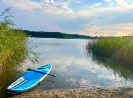 Pasterzewo 20 - domki Mazury, hotel with parking in Pasterzewo