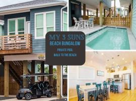 Beach Bungalow - My 3 Suns, hotell i Port Aransas