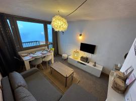 Paquebot des Neiges - Appartement 4 personnes - Vue Mont Blanc, hotel a Aime La Plagne