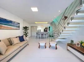 Bela casa condominio beira mar praia dos carneiros