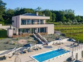 Luxury Villa Callista near Labin with kids playground, fitness and heated pool