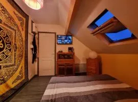 OFFRE SPECIALE JO AVEC TRANSPORT GRATUIT SUR DEMANDE Chambre privée dans grande maison de ville avec jardin
