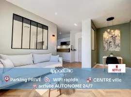 AppartChic - appartement standing - plein Centre & Parking privé