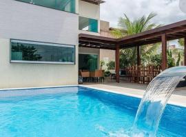 Lindo chalé em Carneiros com piscina privativa, 4Quartos，位于塔曼达雷的酒店