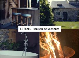 La petite Reuleau - Gites champêtre le "FENIL" et la "FERMETTE et son sauna privatif", casa o chalet en Ciney