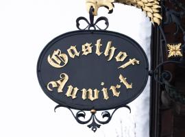 Gasthof Auwirt, hotel v destinaci Aurach bei Kitzbuhel