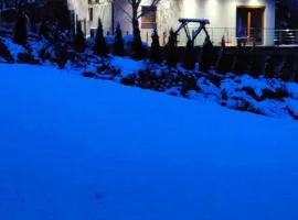 Oaza U Leszka-dom całoroczny z sauną i ruską banią