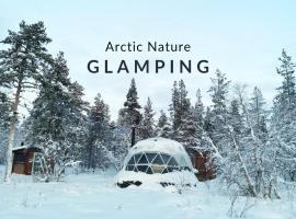 Arctic Nature Experience Glamping，Vuontisjärvi的豪華露營地點